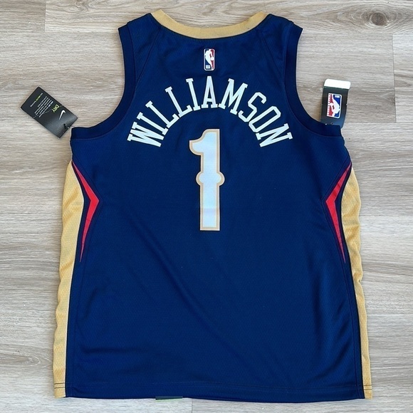 Zion Williamson Pelicans Icon Edition 2020
Nike NBA Swingman Jersey men s m L - Picture 5 of 5